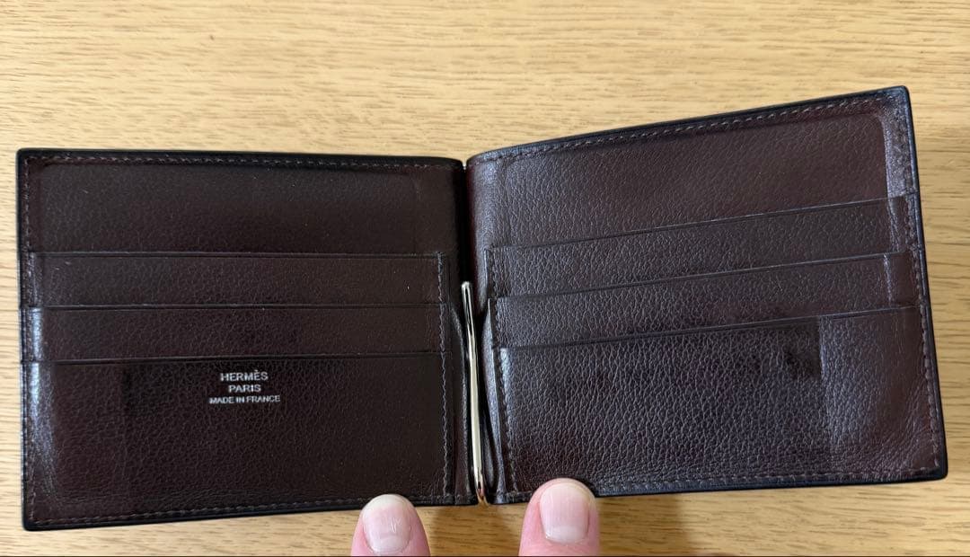 HERMES エルメス ポーカー マネークリップ