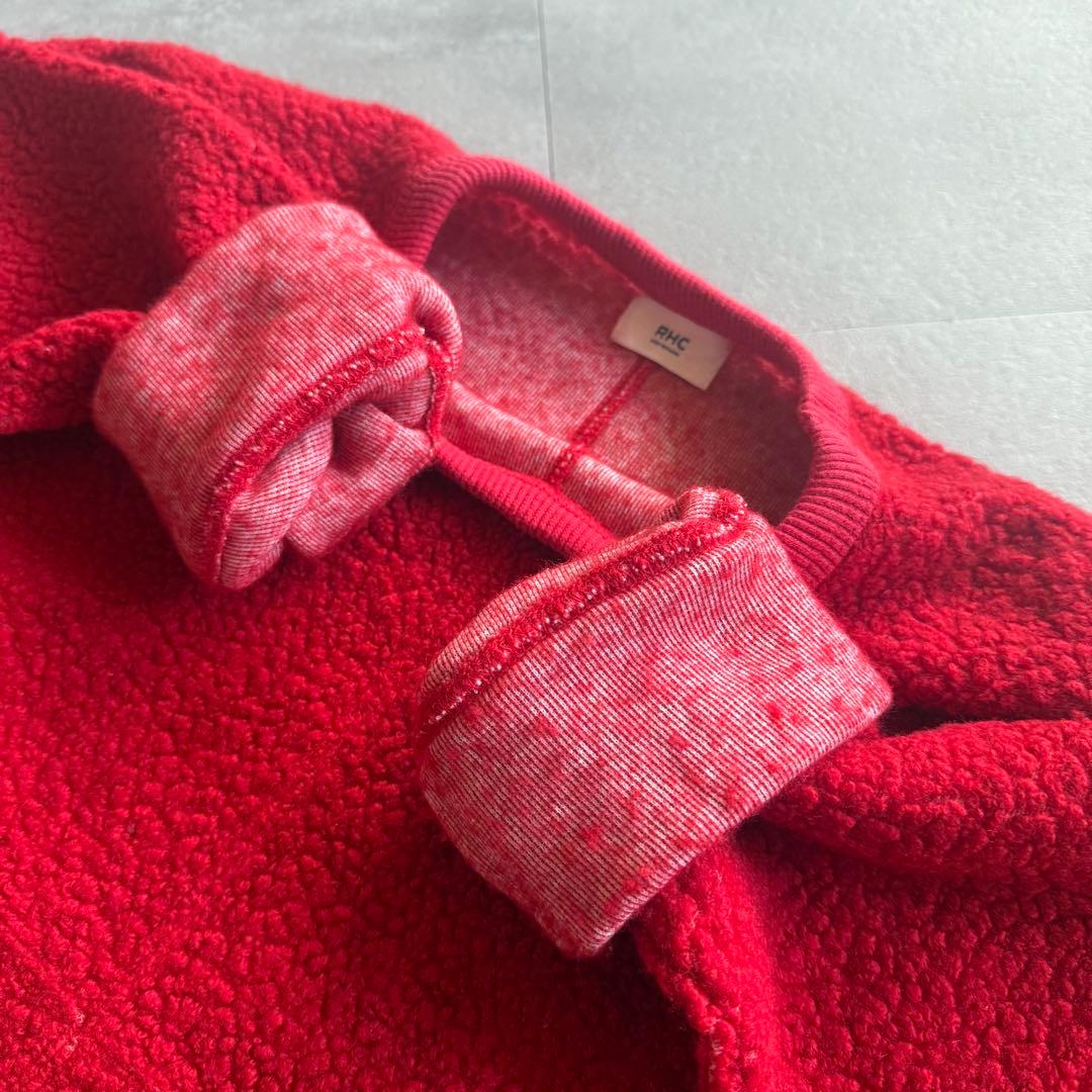 【2024AW／美品✨】RHC boa sweat pullover ボア