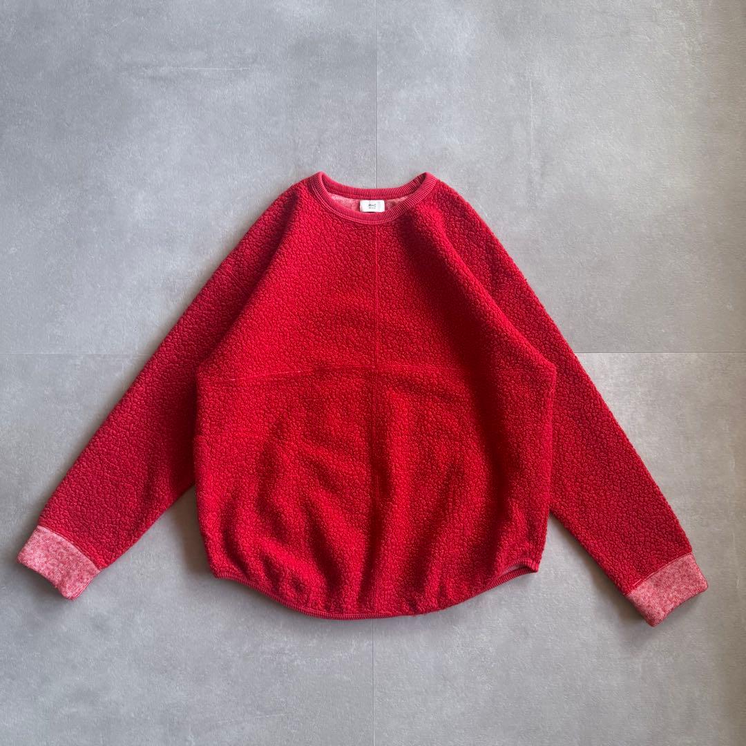 【2024AW／美品✨】RHC boa sweat pullover ボア