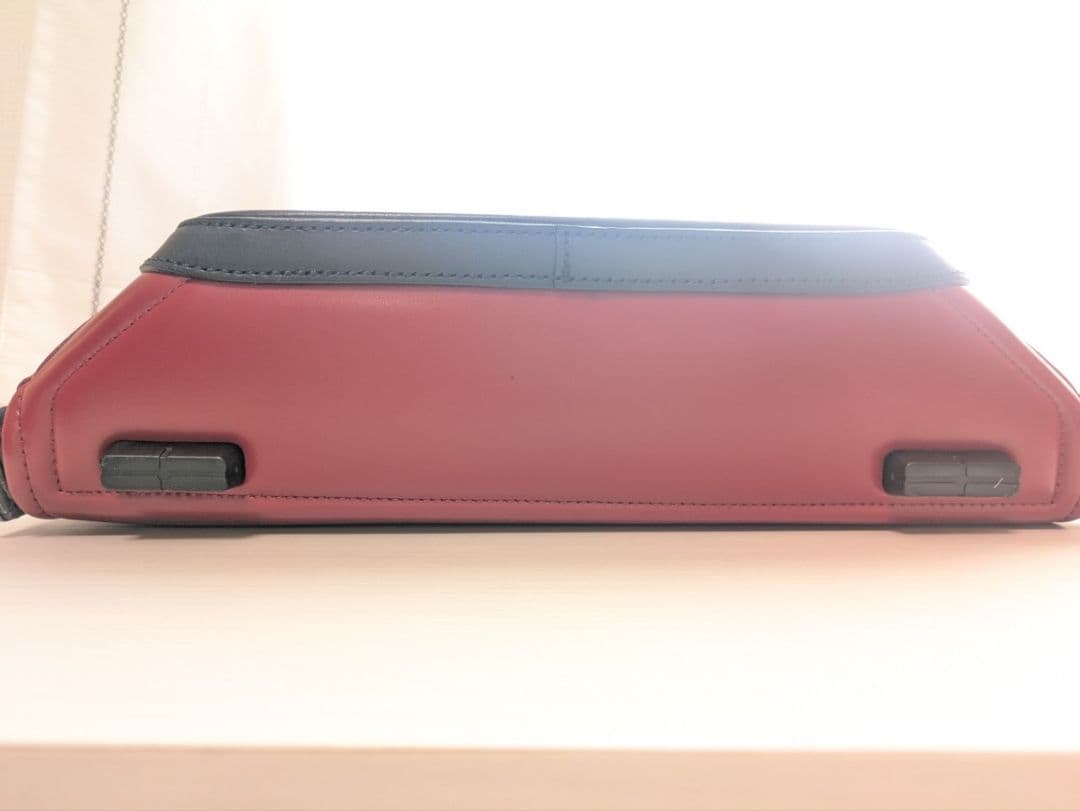 豊岡鞄 ARTPHERE メンズ ハンドバッグ 赤 日本製 クラシックデザイン