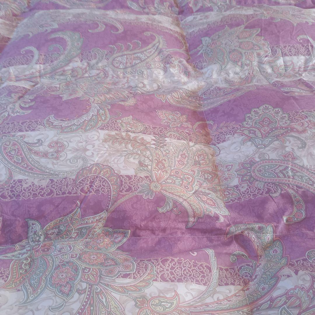 羽毛布団 増量 SDGS リフレッシュ羽毛 高密度生地 清潔 安心 日本製A⑤