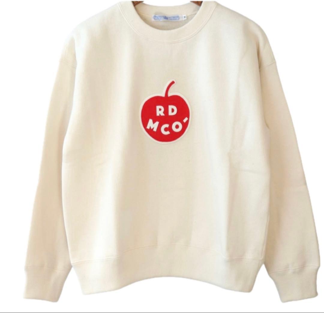 R&D.M.Co-☆今期新品未使用APPLE SWEAT SHIRT