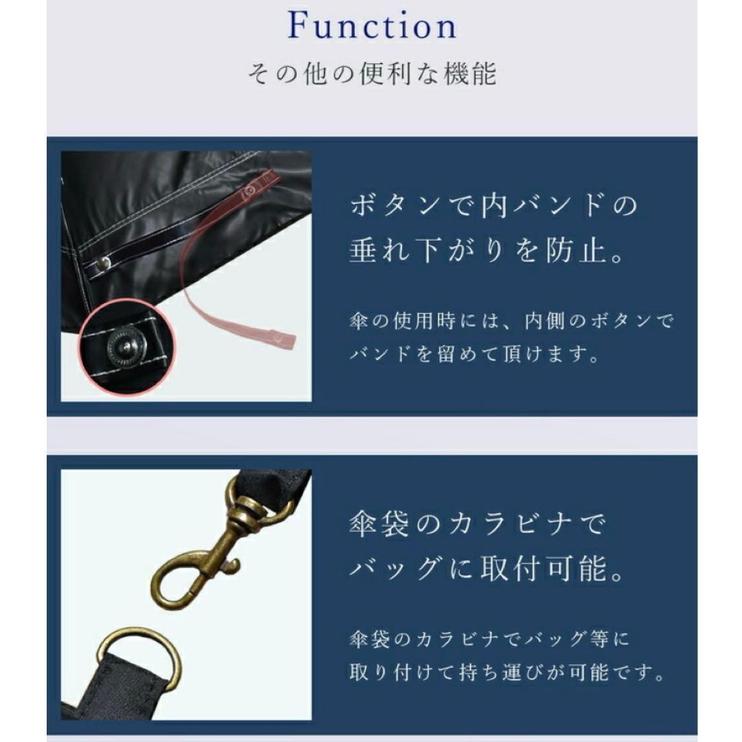 【新品未使用】遮光100% ロサブラン 3段折り畳み傘　ピンク×グレー