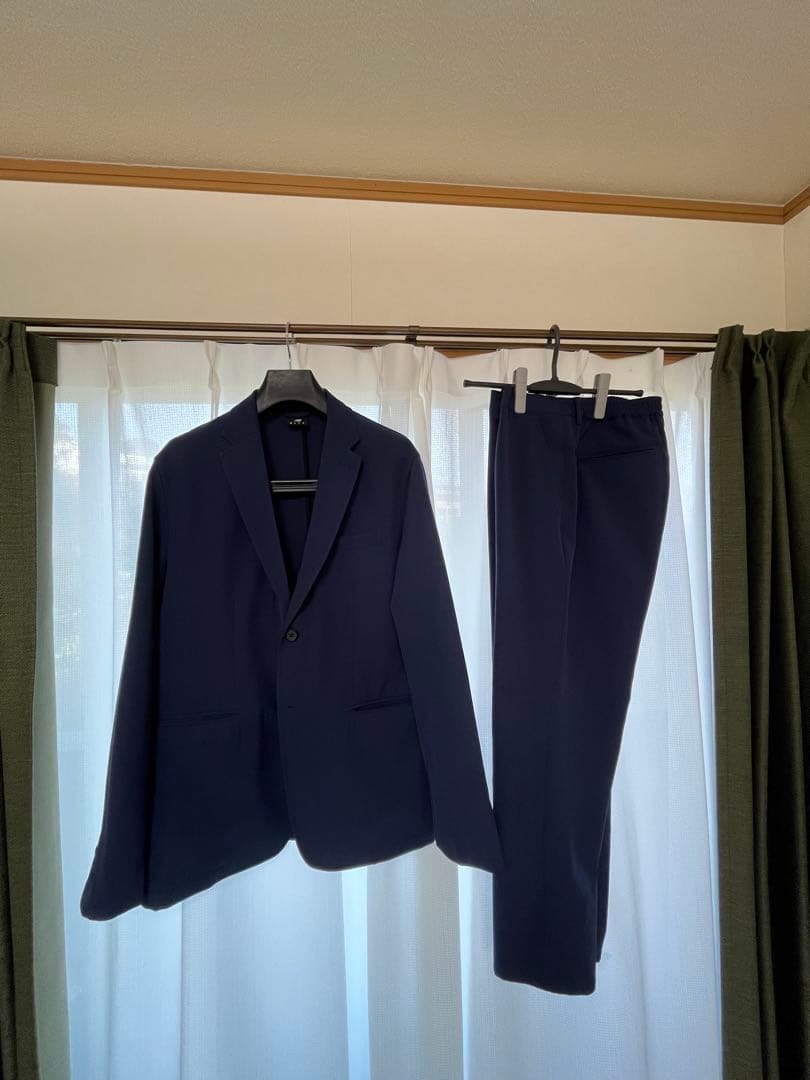 NB シティー スーツセットアップ ネイビー