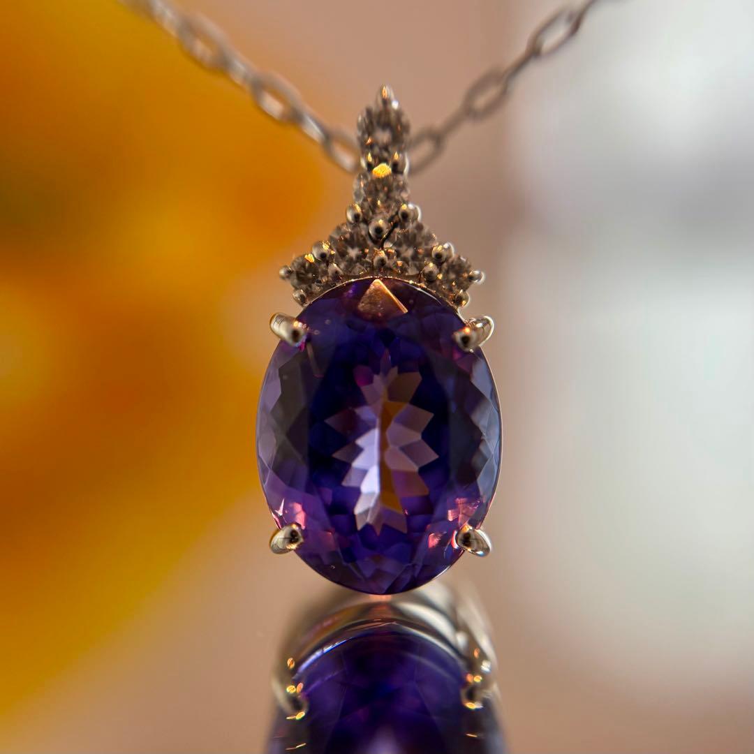 『専用です』天然タンザナイト ダイヤモンド ネックレス計2.24ct PT900