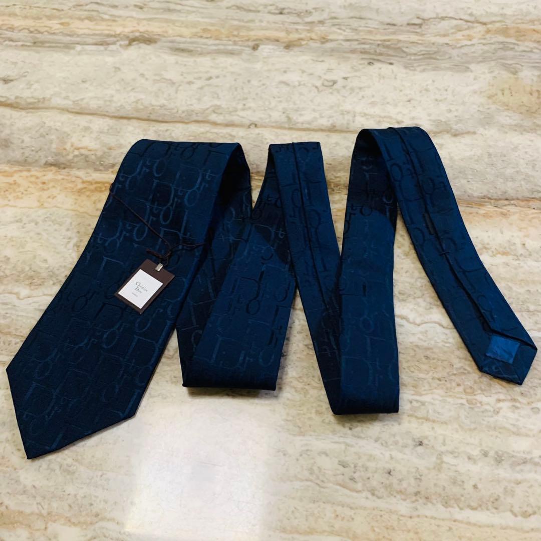 N208 新品未使用 タグ付き クリスチャンディオール ネクタイ メンズ