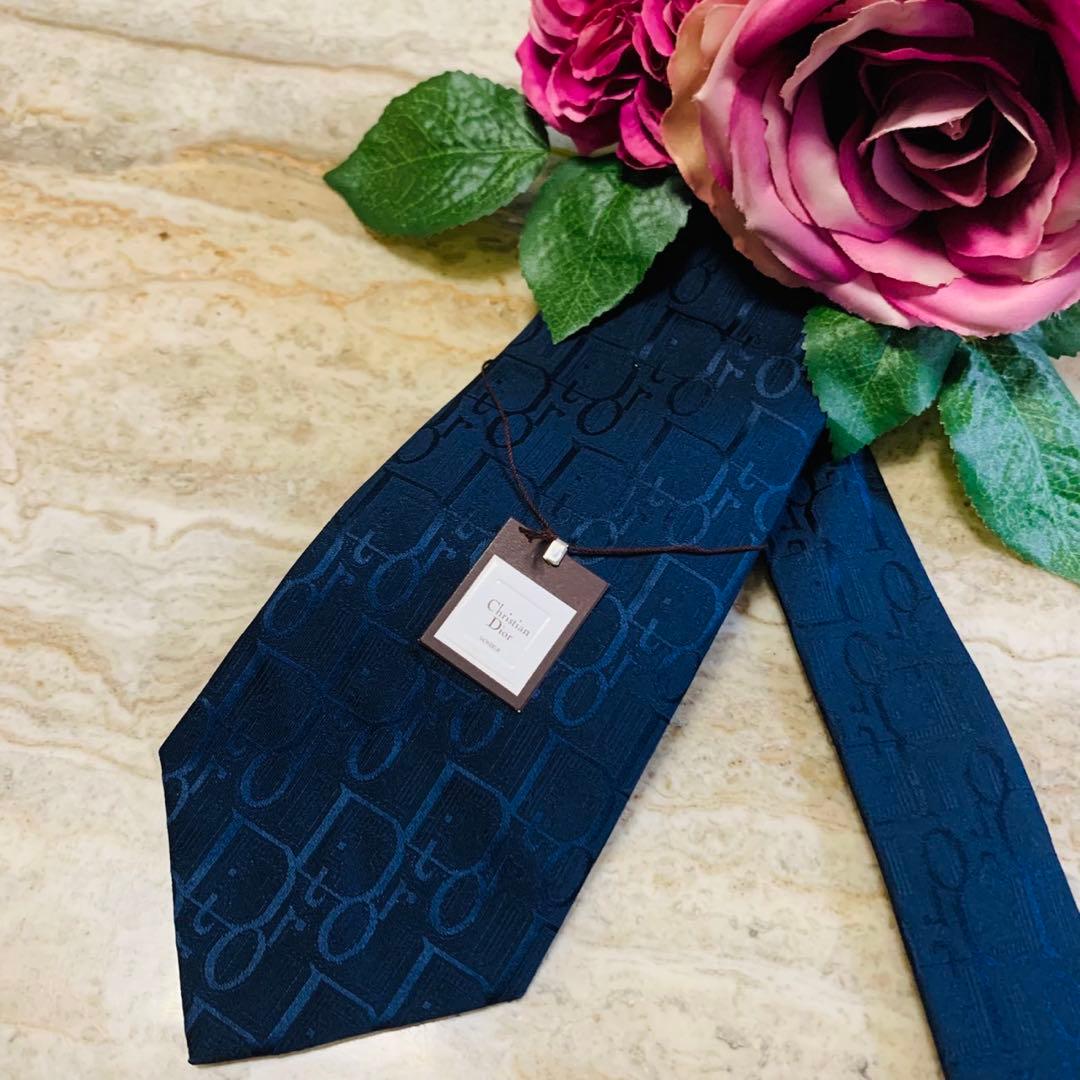 N208 新品未使用 タグ付き クリスチャンディオール ネクタイ メンズ
