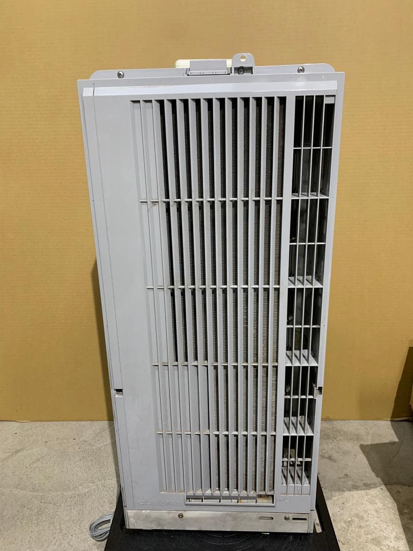 CORONA 窓用エアコン CW-1612　窓枠アリ　純正リモコン付き