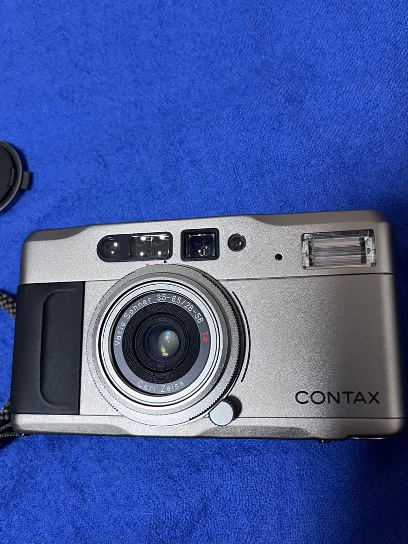 【動作未確認】CONTAX Ｔvs コンパクトカメラ 35-85mm シルバー