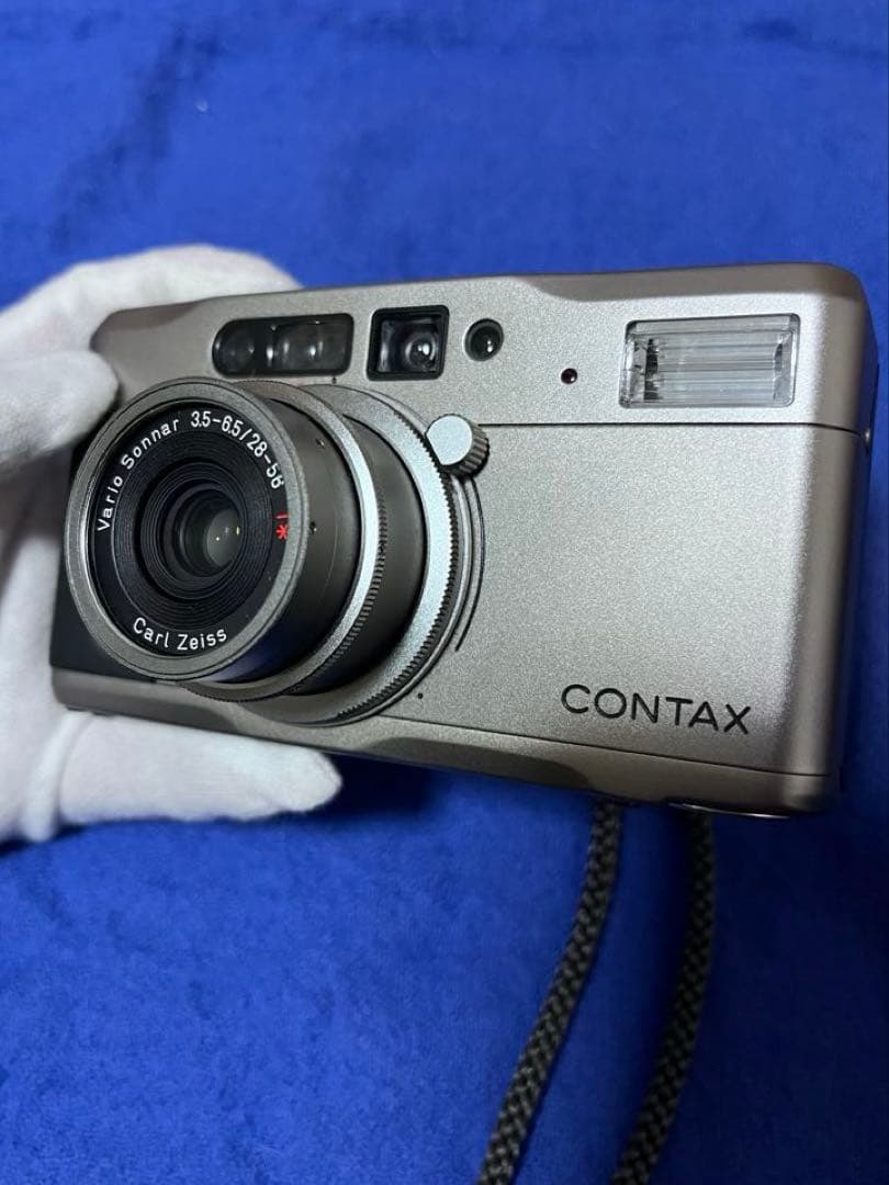 【動作未確認】CONTAX Ｔvs コンパクトカメラ 35-85mm シルバー