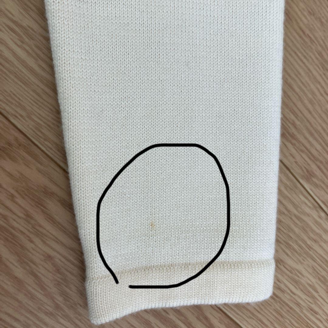 René アイボリー フード付きパーカー 36