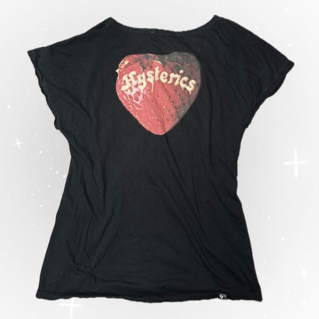 00s hysteric glamour スカルベリー tシャツ パンク y2k