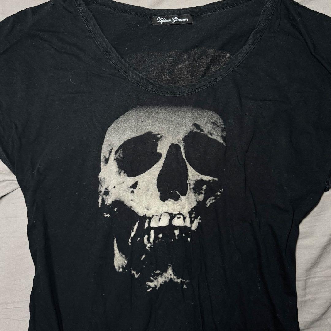 00s hysteric glamour スカルベリー tシャツ パンク y2k