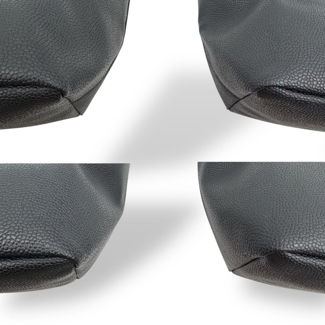 専用 エルベシャプリエ トートバッグ ハンドバッグ 707GPレザー ブラック