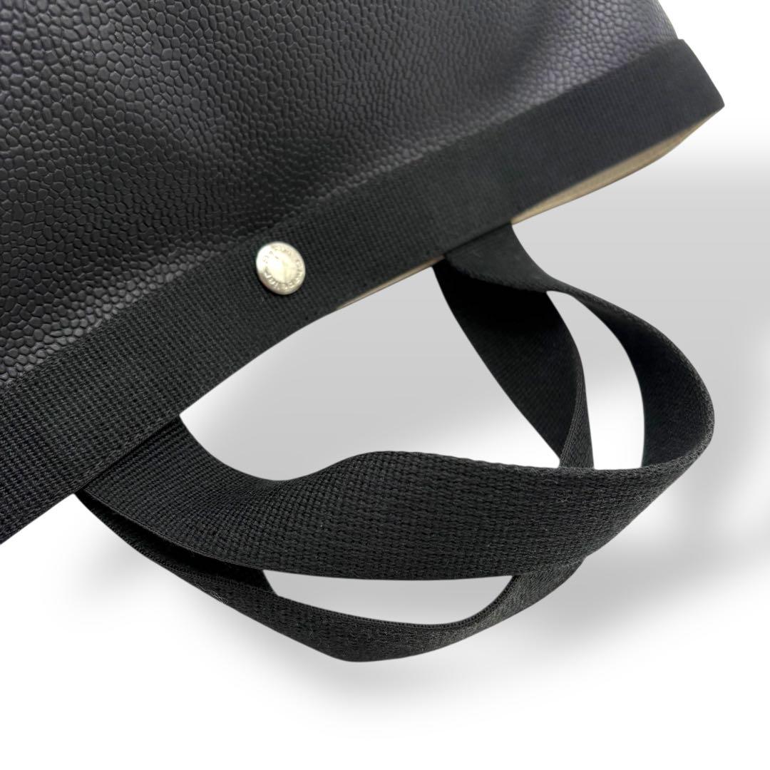 専用 エルベシャプリエ トートバッグ ハンドバッグ 707GPレザー ブラック