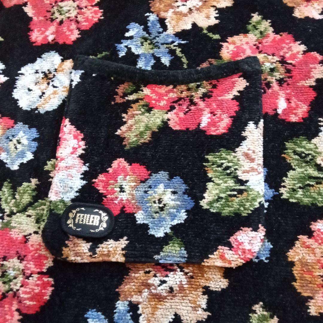 花柄エプロン　　FEILER　　美品