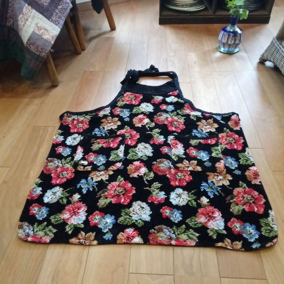 花柄エプロン　　FEILER　　美品