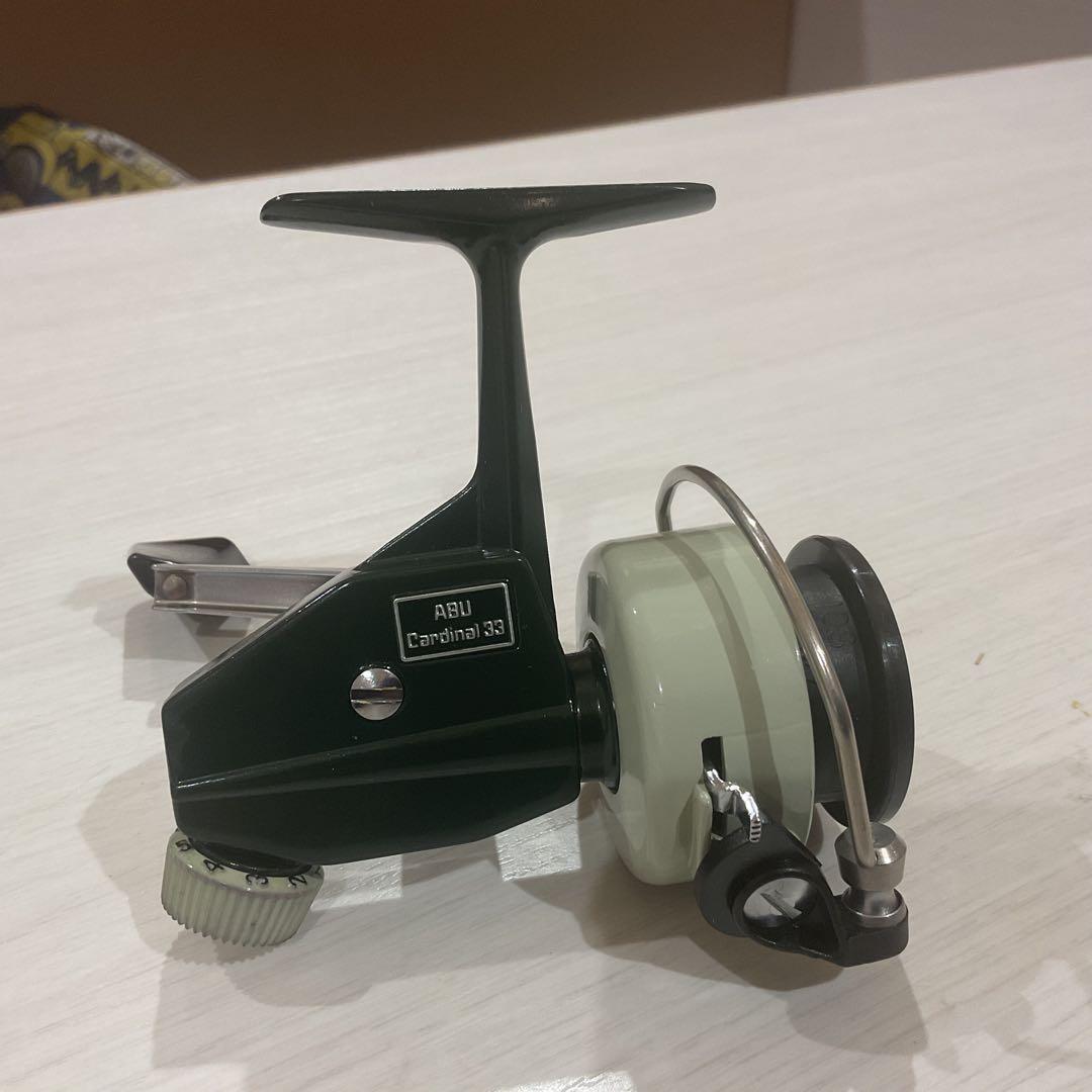 アブカーディナル33リール　釣り未使用品　箱付き