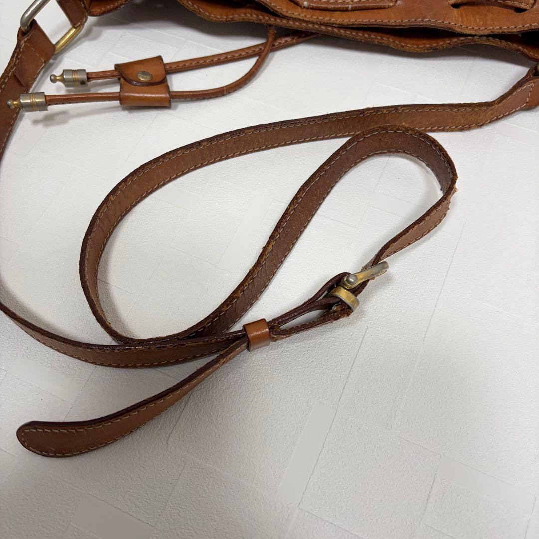 CELINE セリーヌ　ショルダーバッグ　巾着　マカダム