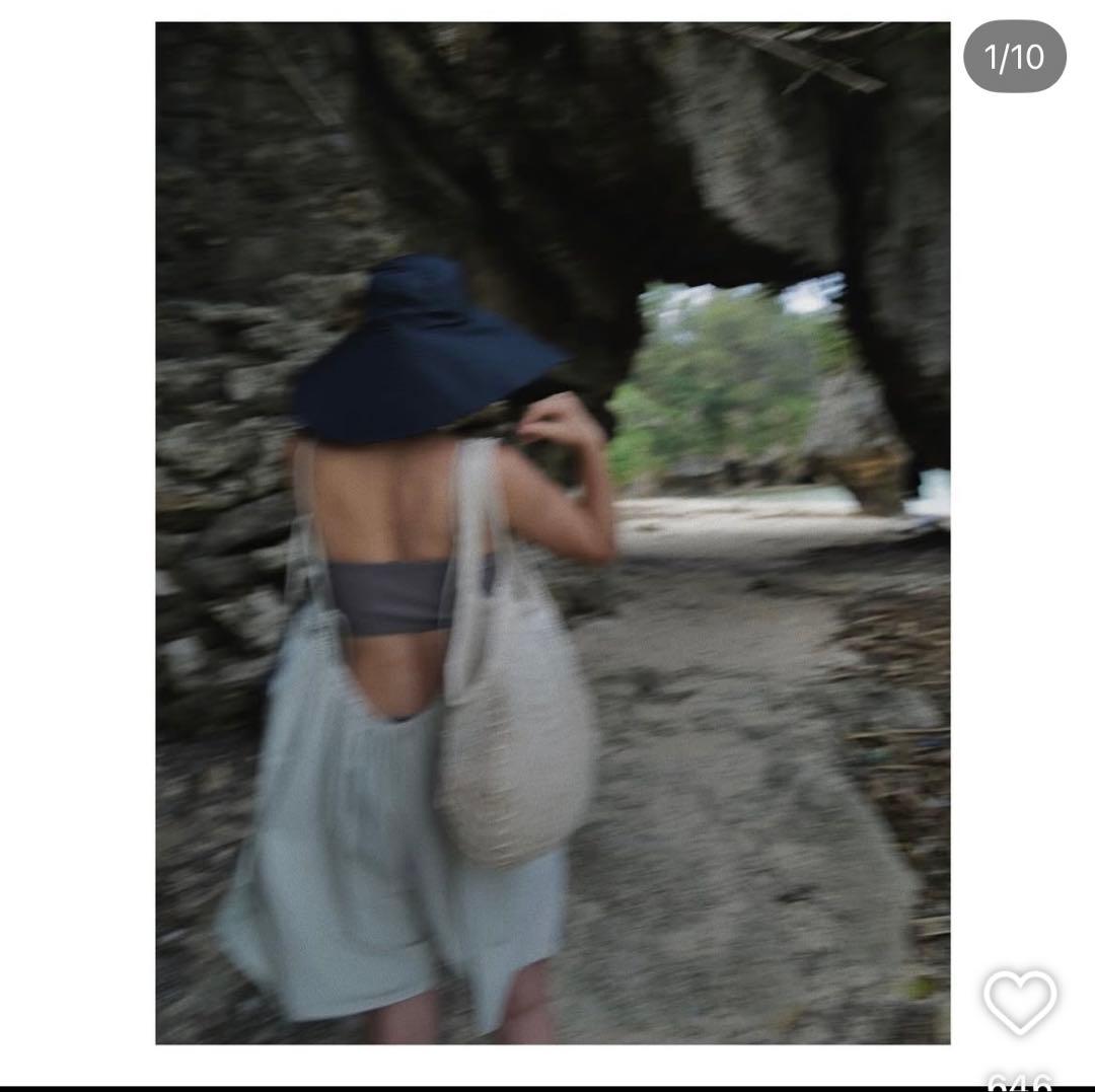 【最終値下げ】ETRE TOKYOウォーターリペレントワイドブリムハット