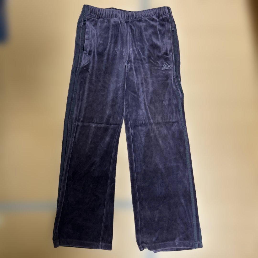 adidas アディダス　ベロアトラックジャケット　セットアップ　ラッパー　人気