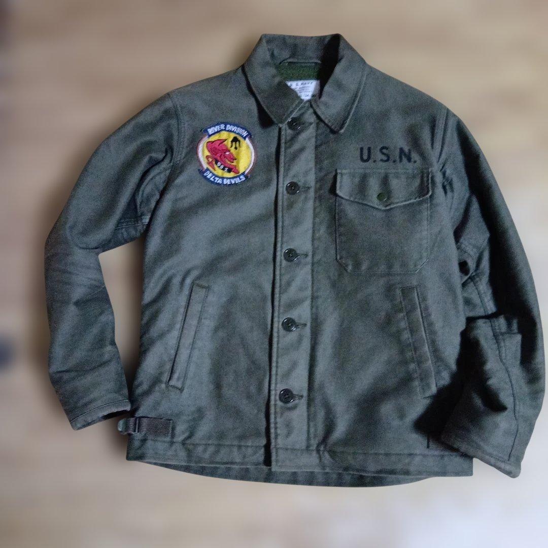 ザ　リアルマッコイズ　A-2デッキジャケット （フリーホイーラーズ）