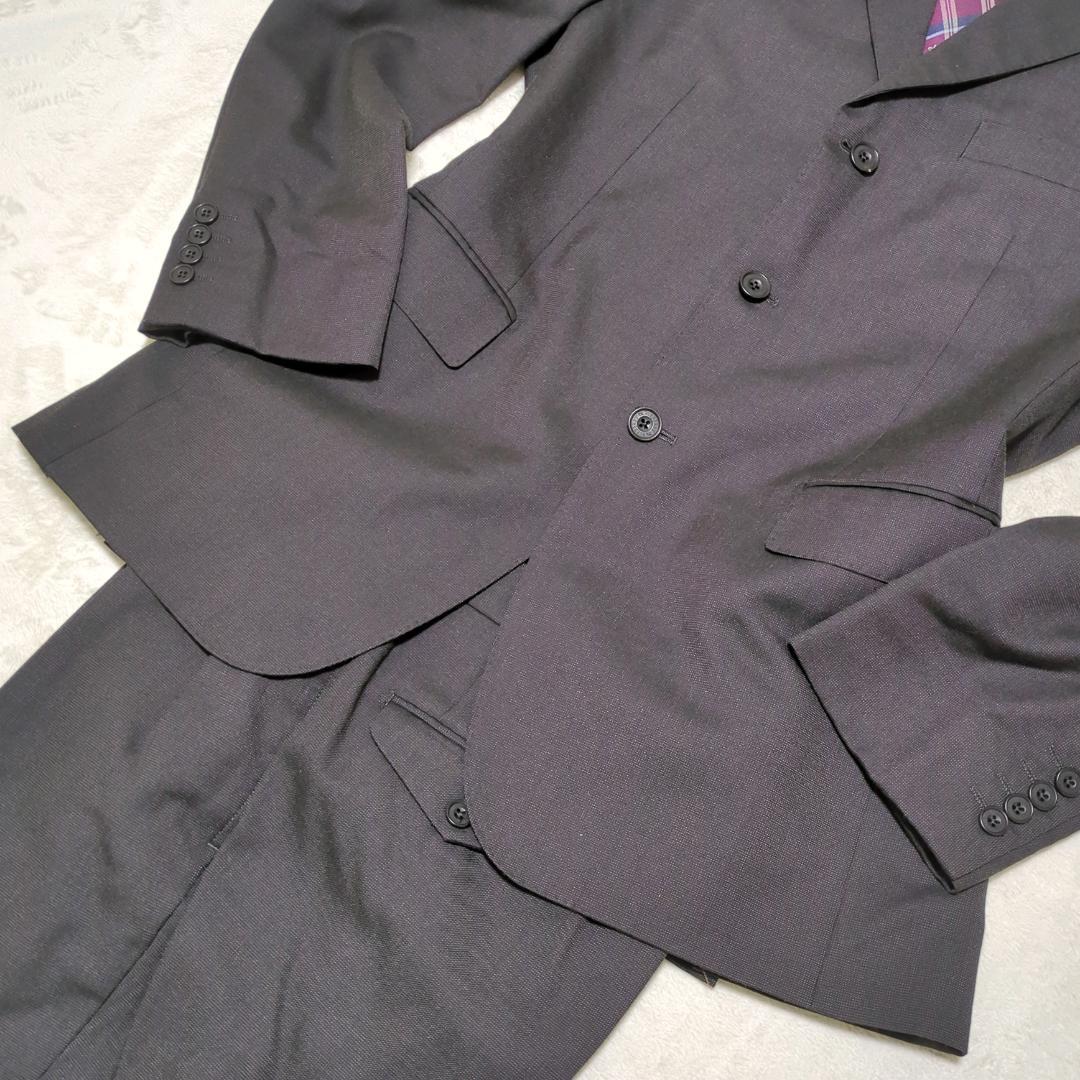 極美品✨バーバリーブラックレーベル セットアップ Super 100's 40L