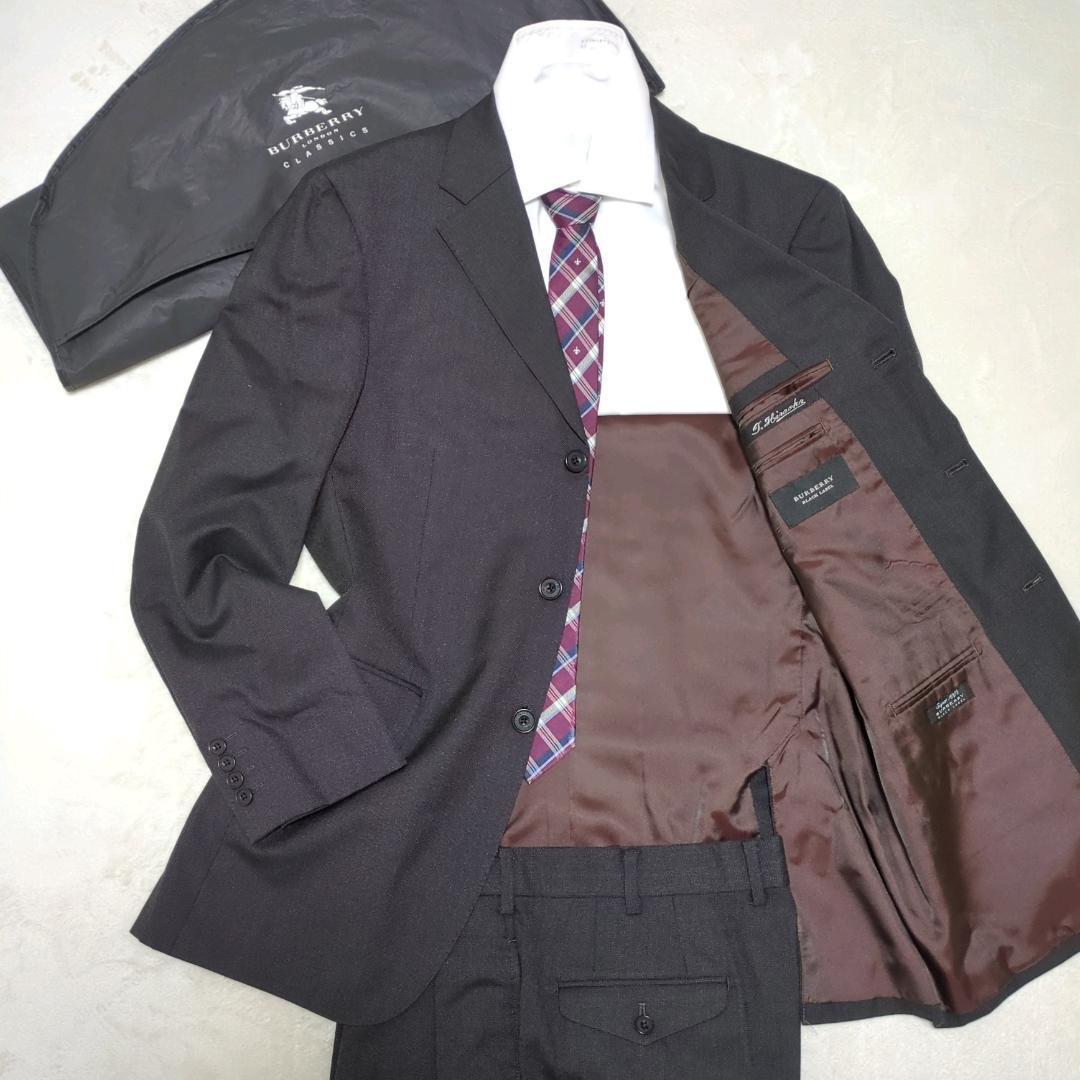 極美品✨バーバリーブラックレーベル セットアップ Super 100's 40L