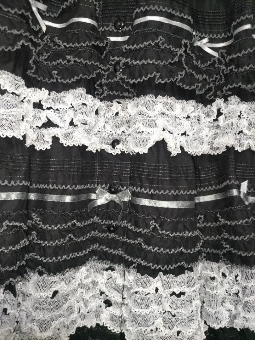 ピンクハウス【阪神限定】黒✖白ロングワンピース