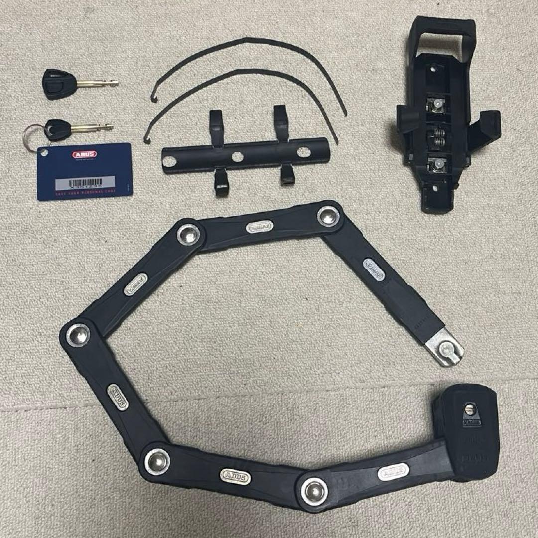 ABUS Bordo Granit X Plus 6500 ロックマウント付