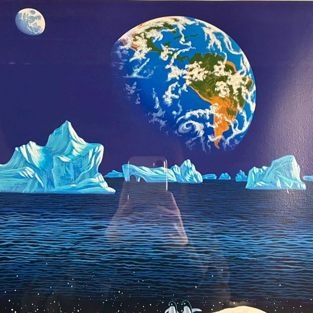 美品 シム・シメール「魔法」シルクスクリーン 大作 直筆サイン入 作品保証書有