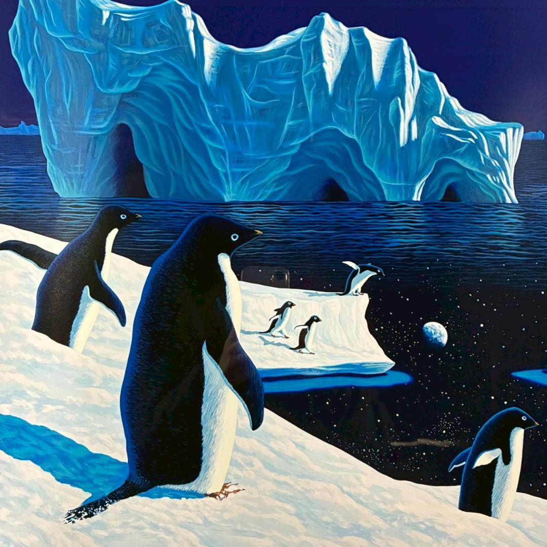 美品 シム・シメール「魔法」シルクスクリーン 大作 直筆サイン入 作品保証書有