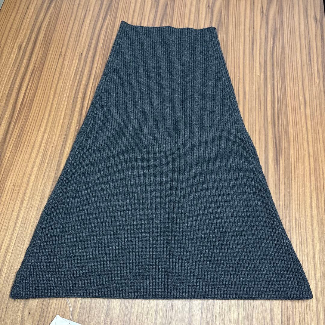 AP STUDIO リブニットケープ　グレー 【新品.未使用】