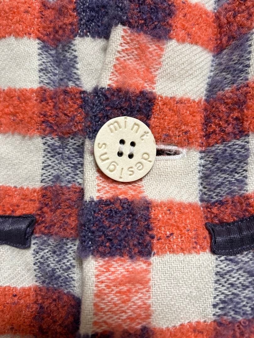 mint designs ミントデザインズ ウールチェックノート