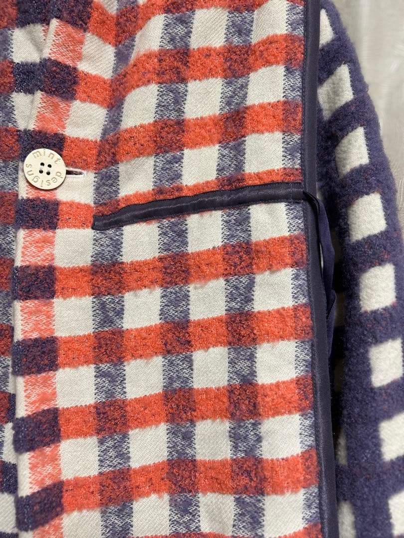 mint designs ミントデザインズ ウールチェックノート