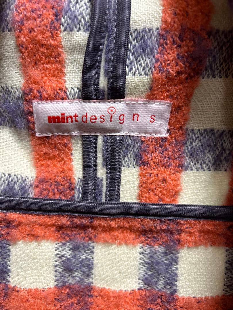 mint designs ミントデザインズ ウールチェックノート