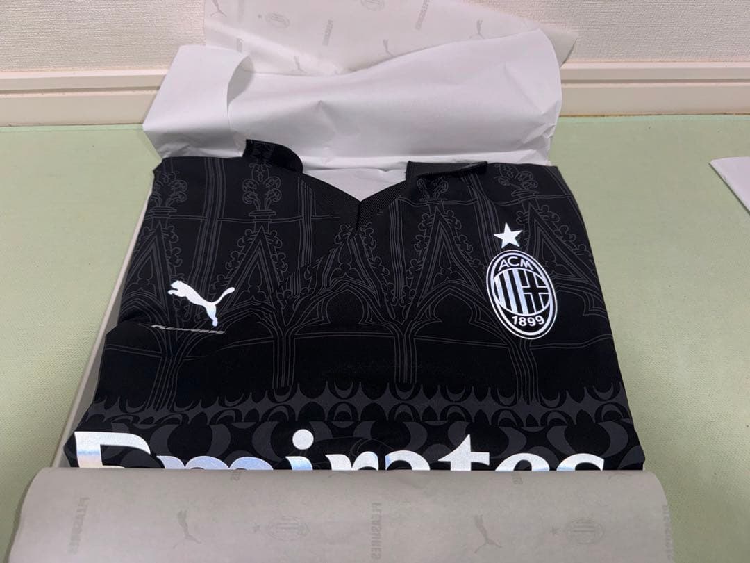 ACミランxPLEASURES コラボユニフォームオーセンティックXLサイズ