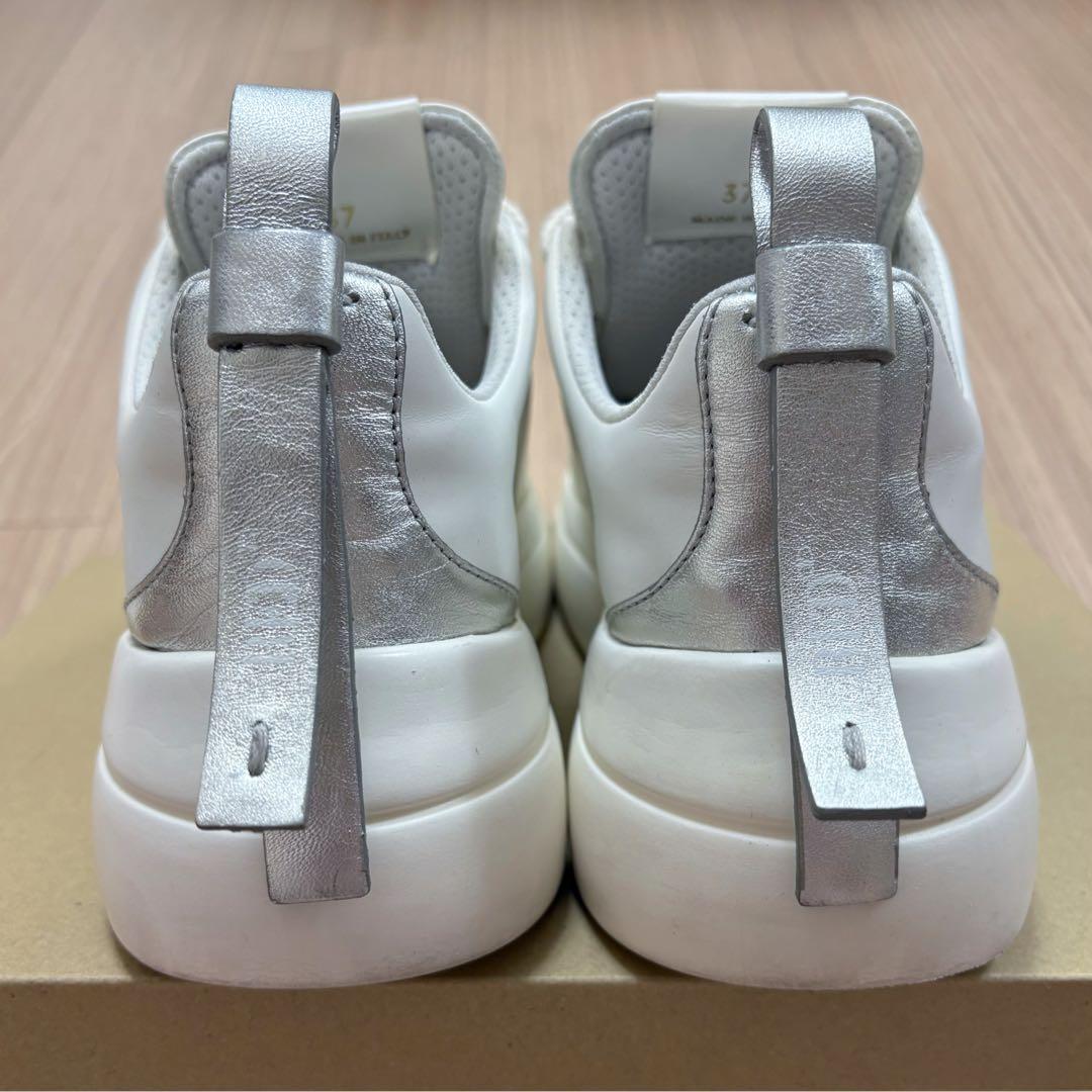 レッドヴァレンティノ ボウウォーク レザー スニーカー 厚底