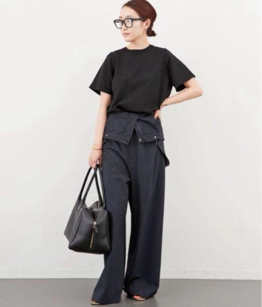 美品　Deuxieme Classe PROVOKE ネイビー サロペット