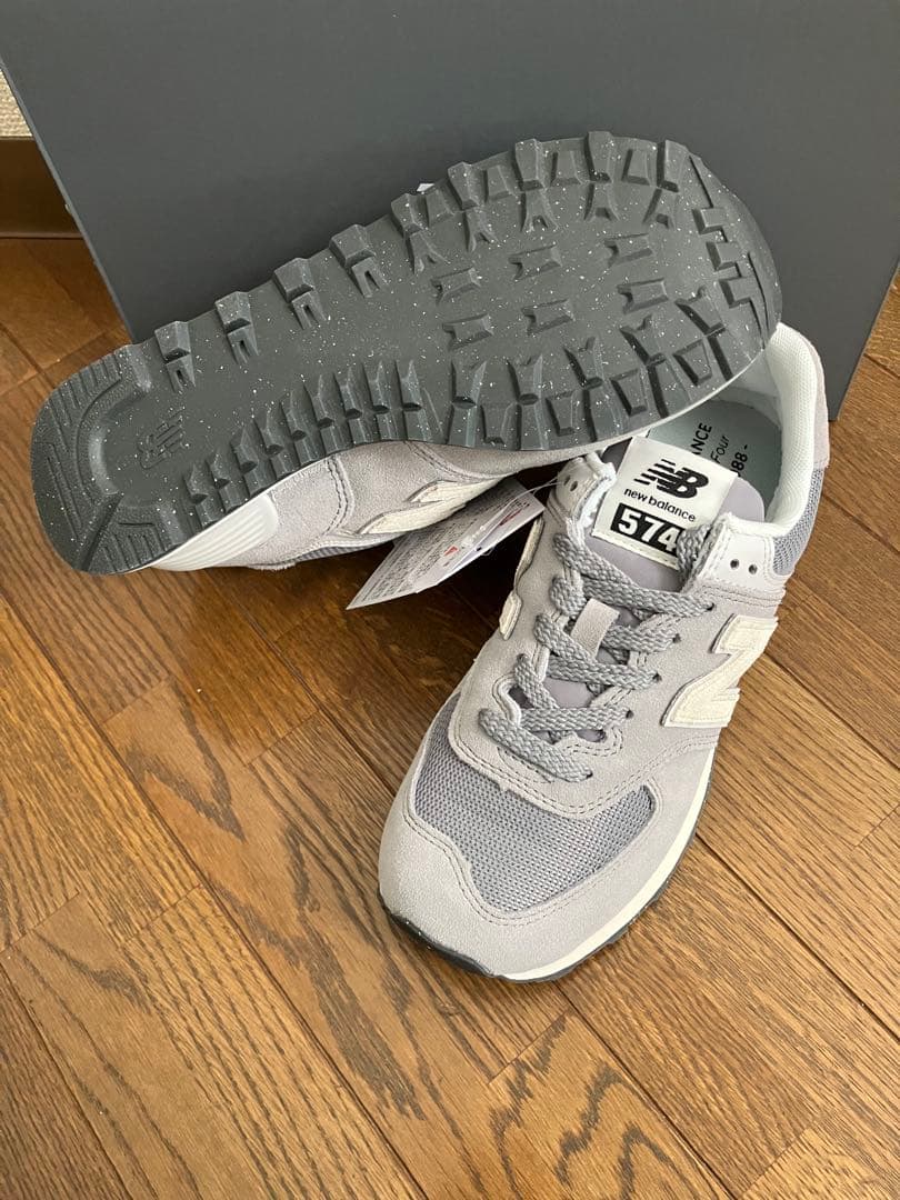 24.5cm ニューバランスU574 グレーカラー