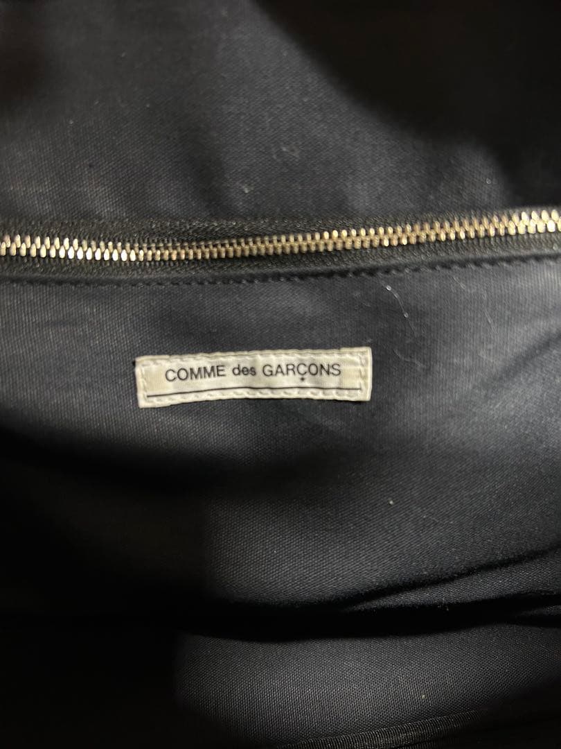 コムデギャルソン ジップバッグ ダブルジップ