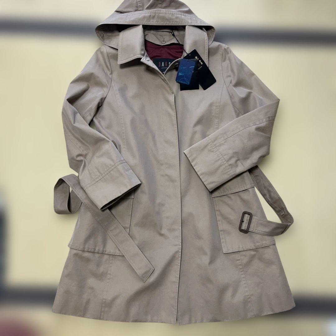 DAKS トレンチコート ベージュ 42 Burberry好きにも新品未使用