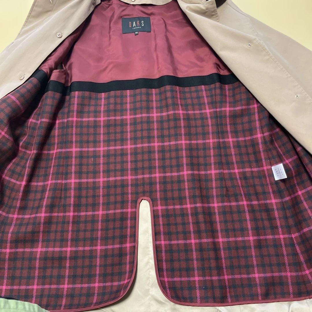 DAKS トレンチコート ベージュ 42 Burberry好きにも新品未使用