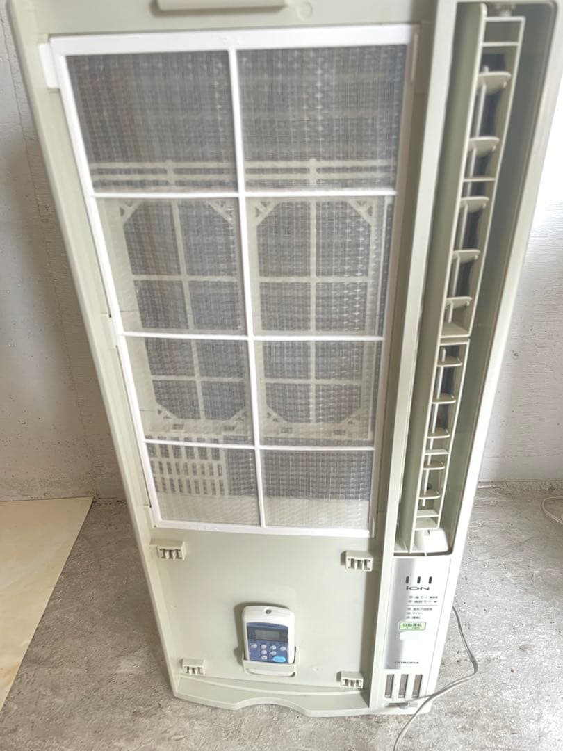 【2014年製】コロナ 窓用 エアコン 冷暖専用 動作確認
