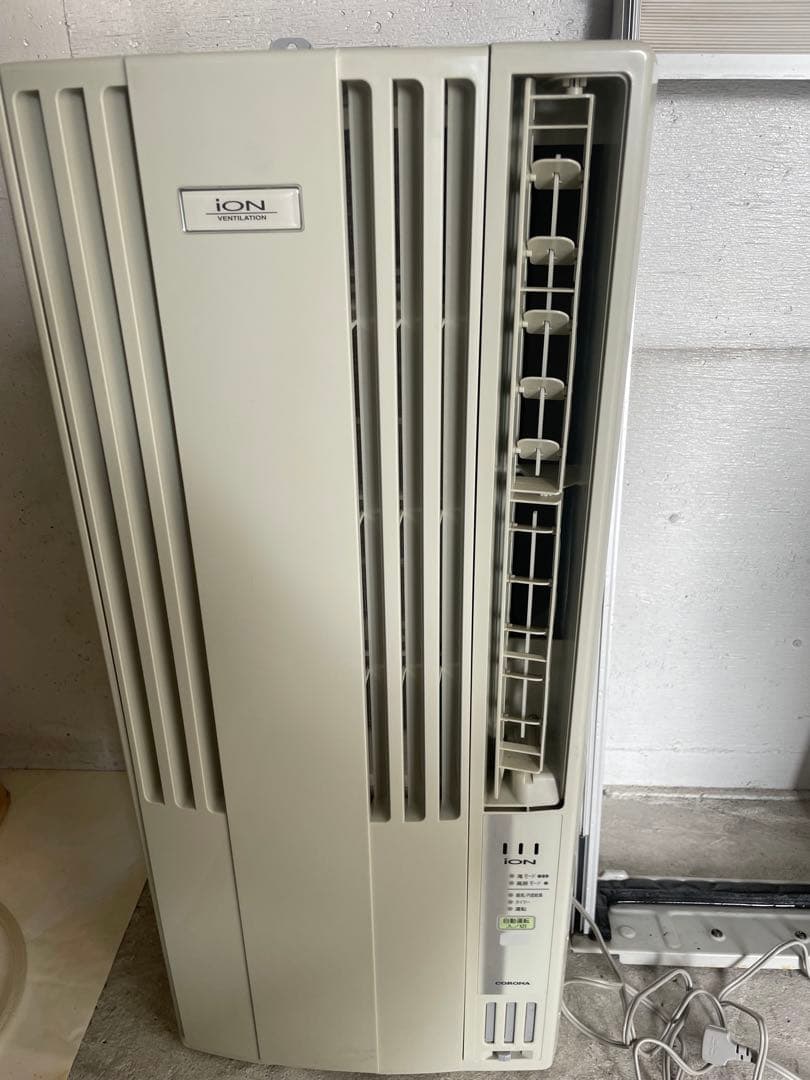 【2014年製】コロナ 窓用 エアコン 冷暖専用 動作確認