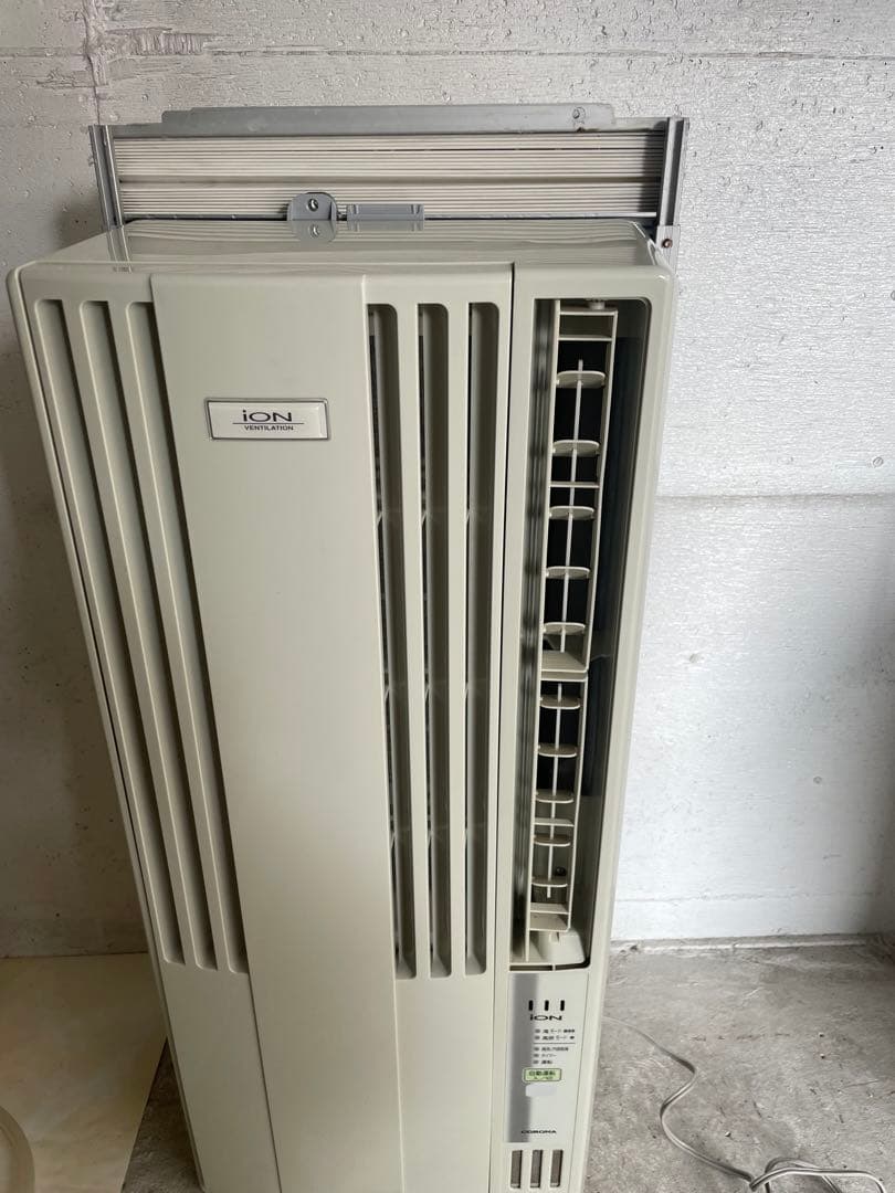 【2014年製】コロナ 窓用 エアコン 冷暖専用 動作確認