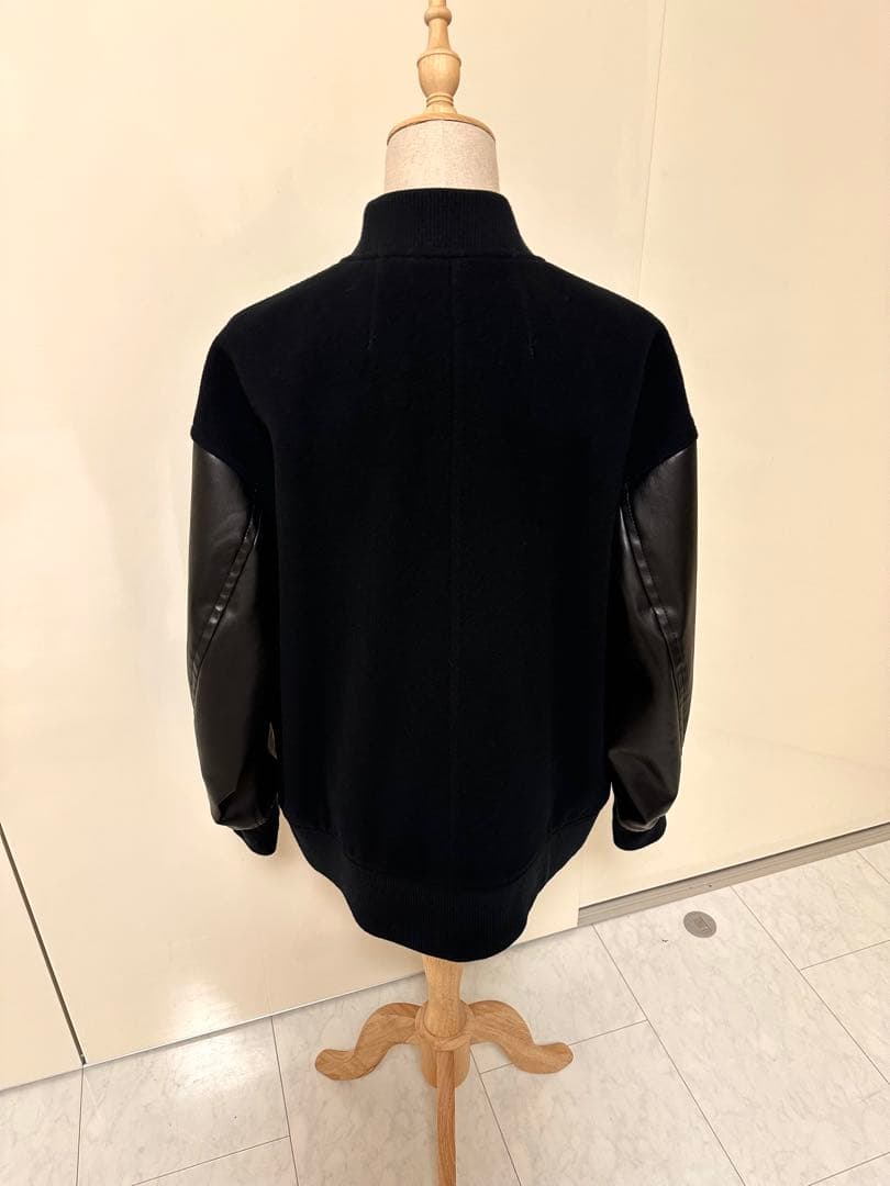 Spick &Span スタジアムジャンパー　ブラック