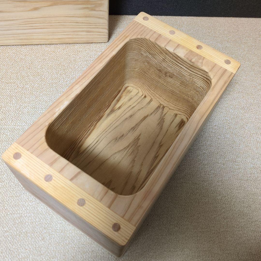 松川碁盤店謹製 霧島杉桶 ぬか漬け桶 大サイズ 深さ約13cm