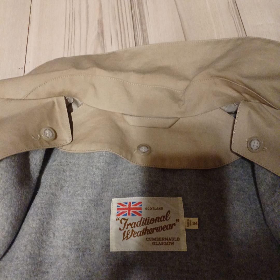 Traditional Weatherwear ベージュトレンチコート 34