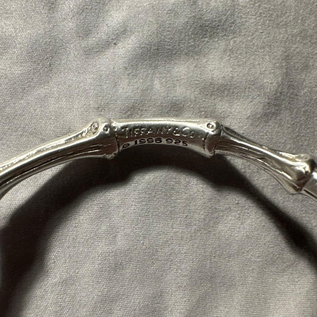 美品　Tiffany&Co. ティファニー　バンブー バングル ブレスレット